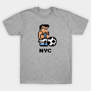8-Bit Soccer - New York City T-Shirt